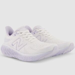 New Balance Fresh Foam 1080 v12 White/Purple Running Sneakers Women’s Size 6.5